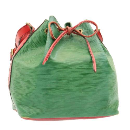Authentic LOUIS VUITTON Epi Petit Noe Bicolor Shoulder: This item qualifies for FREE DOMESTIC SHIPPING to customers in the USA Brand: LOUIS VUITTON Department: Women Style: Shoulder Bag Country of Manufacture: France Material: Epi Leather Type: Shoulder Ba