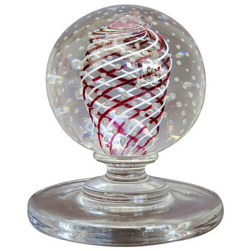 Mid Century Pairpoint Art Glass Sculpture: Please inquire directly for additional details not included below The BIDHAUS Guarantee: Photos descriptions and estimates were prepared with the utmost care by our team of curation experts. All items