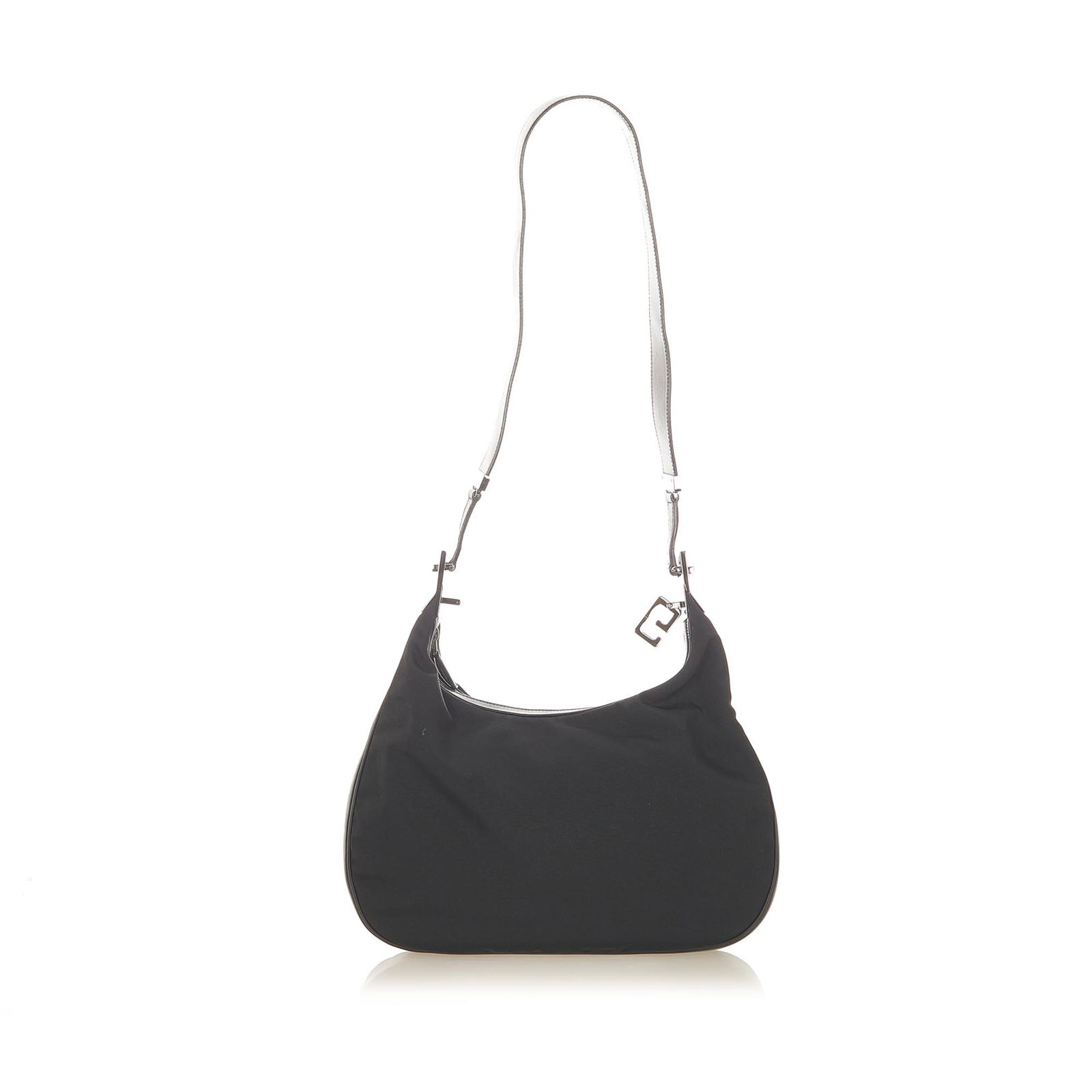 Authentic Gucci Leather Shoulder Bag: This item qualifies for FREE DOMESTIC SHIPPING to customers in the USA This shoulder bag features a leather body flat leather strap a top zip closure and an interior zip pocket. Brand: Gucci Model: Le