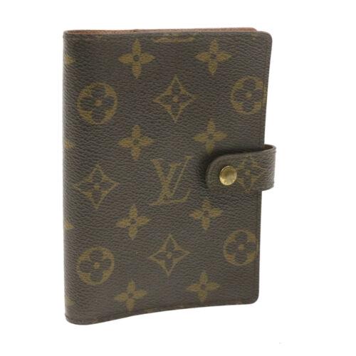 Authentic LOUIS VUITTON Monogram Agenda PM Day Planner: This item qualifies for FREE DOMESTIC SHIPPING to customers in the USA Brand: LOUIS VUITTON Color: Monogram Material: Monogram Canvas Country/Region of Manufacture: Spain EAN: Does not apply The BIDHA