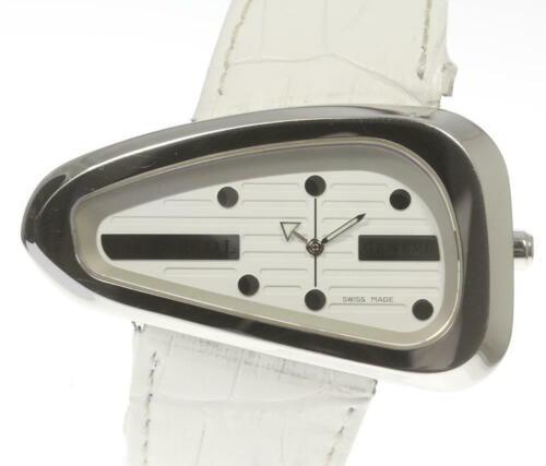 Authentic Charriol Iron Quartz Stainless Leather Belt: This item qualifies for FREE DOMESTIC SHIPPING to customers in the USA Type: Wristwatch Brand: Charriol Department: Mens The BIDHAUS Guarantee: Photos descriptions and estimates were prepared with the