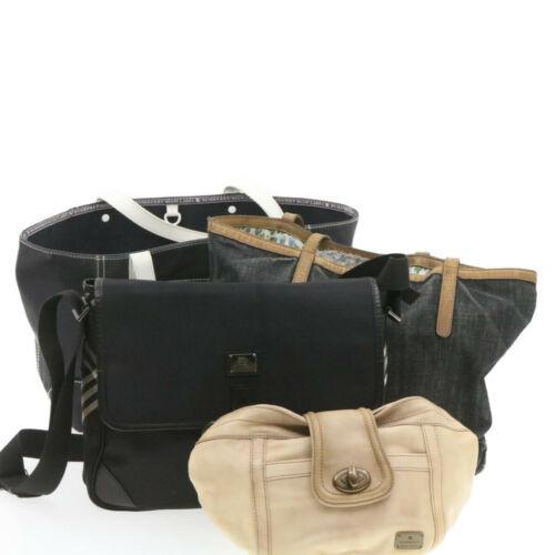 BURBERRY Blue Label Nova Check Tote Bag Shoulder Bag: BURBERRY Blue Label Nova Check Tote Bag Shoulder Bag Canvas Denim Leather Brand: BURBERRY Color: Black/ Beige Material: Canvas/ Leather/ Nylon/ Denim Style: Shoulder Bag Type: unknown Department: Woma