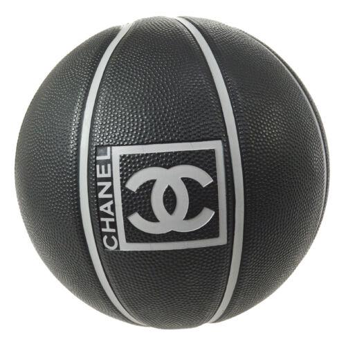 RARE!! CHANEL Sports Line CC Logos Basketball Black: RARE!! CHANEL Sports Line CC Logos Basketball Black Rubber Vintage Brand: CHANEL Country/Region of Manufacture: Unknown Sport/Activity: Basketball Custom Bundle: No The BIDHAUS Guarantee: Photos descr