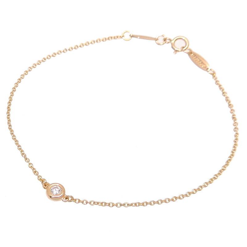 Tiffany 750PG by the Yard Diamond Ladies Bracelet 750: Tiffany 750PG by the Yard Diamond Ladies Bracelet 750 Pink GoldBrand: Tiffany Type: Charm bracelet Gender: Women Accessories: Box, Dust bag Condition: Used (very good) Material: Pink gold (18K) Overal