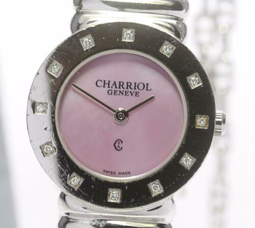 Philippe Charriol Saint-Tropez Silver 925 12P Quartz: Philippe Charriol Saint-Tropez Silver 925 12P Quartz Ladies Watch Brand: Philippe Charriol Type: Wristwatch Department: Womens The BIDHAUS Guarantee: Photos descriptions and estimates were prepared wi