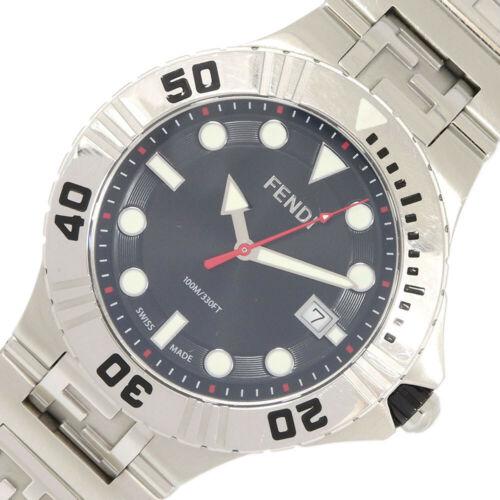 Fendi Men's Watch Nautico F108100101 Black Dial From: Fendi Men's Watch Nautico F108100101 Black Dial From Japan Department: mens Brand: Fendi Type: Watch The BIDHAUS Guarantee: Photos descriptions and estimates were prepared with the utmost care by our 