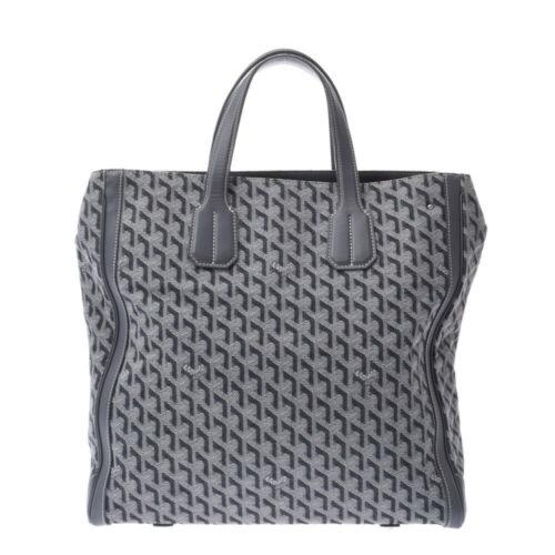 GOYARD Sac Voltaire 2WAY gray bags: GOYARD Sac Voltaire 2WAY gray bags Brand: GOYARD Style: bags Material: canvasCalfskin Color: Grey Size: See Description Bag Height: 38cm Bag Depth: 11cm Bag Length: 38cm Department: unisex Type: Tote