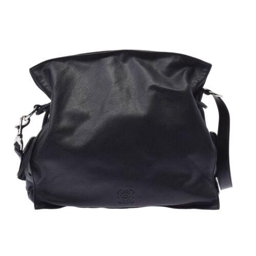LOEWE Flamenco 36 black Bag: LOEWE Flamenco 36 black Bag Brand: LOEWE Style: Bag Material: leather Color: Black Size: See Description Bag Height: 32cm Bag Depth: 11.5cm Bag Length: 34cm Department: Ladies Type: Shoulder Bag Forma