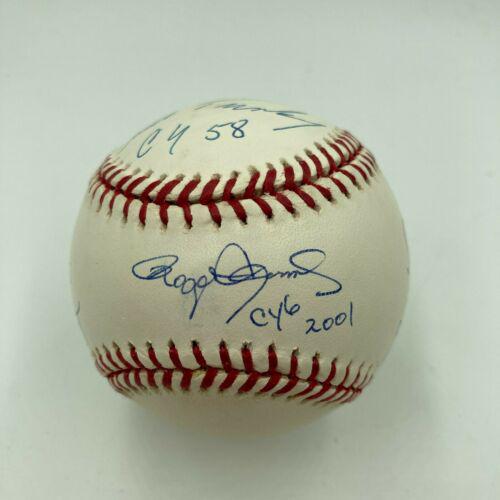 Yankees Cy Young Winners Signed Baseball Whitey Ford: Yankees Cy Young Winners Signed Baseball Whitey Ford Guidry Roger Clemens Product: Ball Sport: Baseball-MLB Autograph Authentication: James Spence (JSA) Original/Reprint: Original PLEASE NOTE: Framed 