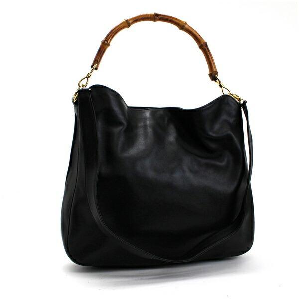 Gucci Bamboo 2WAY Handbag Shoulder Bag Leather Black: Gucci Bamboo 2WAY Handbag Shoulder Bag Leather Black 001 1577 1781 LadiesBrand: Gucci Type: Handbag, Shoulder bag Gender: Men,Women Condition: Used (good) Material: Bamboo, Leather Color: Black Size (