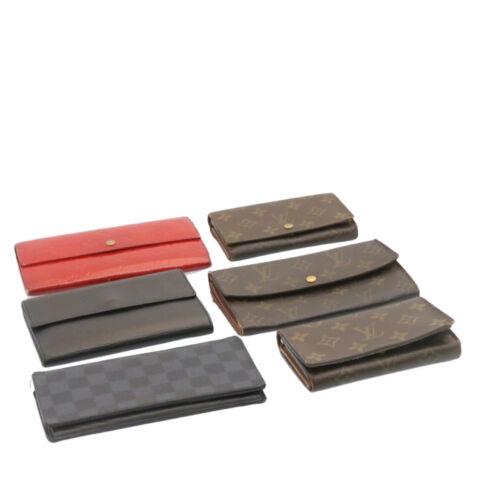 LOUIS VUITTON Monogram Vernis Damier Epi Wallet 6Set LV: LOUIS VUITTON Monogram Vernis Damier Epi Wallet 6Set LV Brand: LOUIS VUITTON Style: Wallet Material: Monogram Canvas Color: Monogram Size: See Description Department: Women Size (Mens): See Descriptio