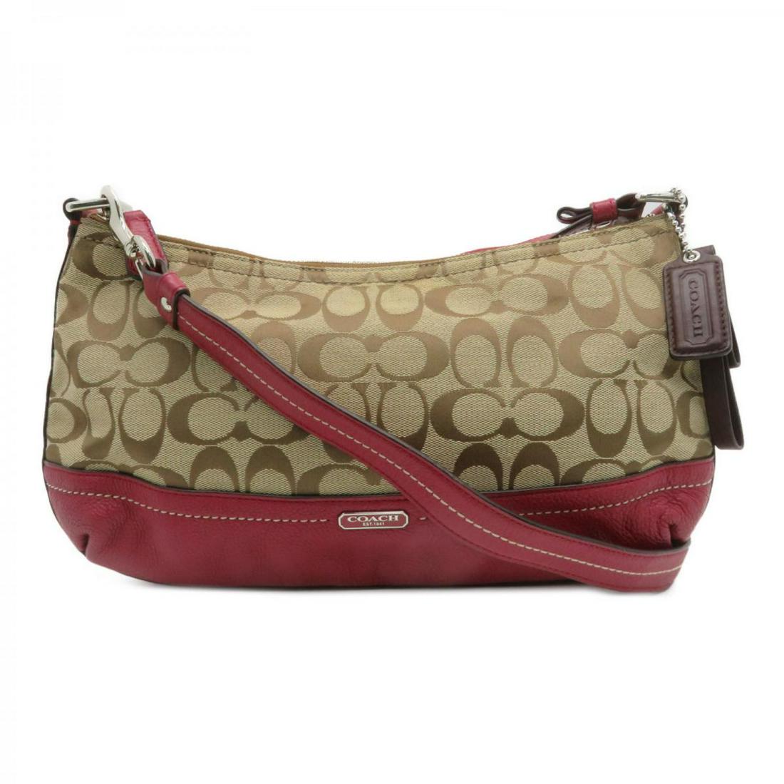 COACH Shoulder Bag Red PVC: COACH Shoulder Bag Red PVC Brand: COACH Model: COACH Shoulder Bag Red PVC Category: Women:Handbag Color: Red Dimensions: H:18cm x W:33cm x D:4cm The BIDHAUS Guarantee: All items in this auction are gu