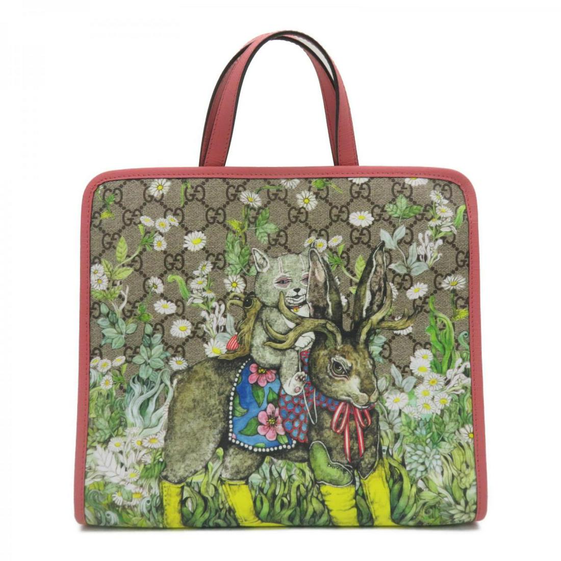 GUCCI Hand Bag: GUCCI Hand Bag Brand: GUCCI Model: GUCCI Hand Bag Category: Women:Handbag Color: Dimensions: H:24cm x W:28cm x D:10cm / 605614 The BIDHAUS Guarantee: All items in this auction are guaranteed authentic