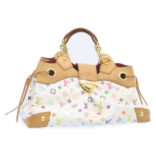 LOUIS VUITTON Monogram Multicolor Ursula Tote Bag White: LOUIS VUITTON Monogram Multicolor Ursula Tote Bag White M40123 LV Brand: LOUIS VUITTON Exterior Color: White Exterior Material: Monogram Multicolor Canvas Style: Tote Bag Product Line: M40123 Size: W2