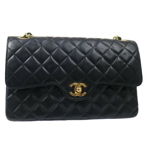 CHANEL Classic Double Flap Medium Chain Shoulder Bag: CHANEL Classic Double Flap Medium Chain Shoulder Bag 1027154 Black Leather Size: Medium Accents: Quilted Model: Classic Double Flap Medium Country/Region of Manufacture: France Department: Women Style