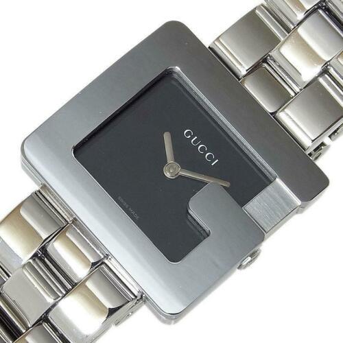 Gucci G 3600J Quartz Black Dial Stainless Steel Ladies: Gucci G 3600J Quartz Black Dial Stainless Steel Ladies Watch Pre-Owned Brand: Gucci Type: Wristwatch Department: Ladies The BIDHAUS Guarantee: All items in this auction are guaranteed authentic and co