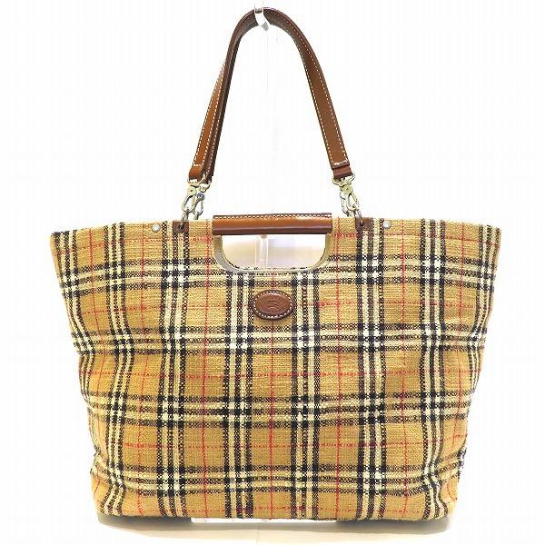 Burberry Nova Check 2WAY Tweed Bag Tote Handbag Unisex: Burberry Nova Check 2WAY Tweed Bag Tote Handbag Unisex Brand: Burberry Type: Handbag, Tote bag Color: Beige Gender: Unisex Material: Tweed, Leather Size (HxWxD): 29cm x 50cm x 14cm / 11.41'' x 19.68''