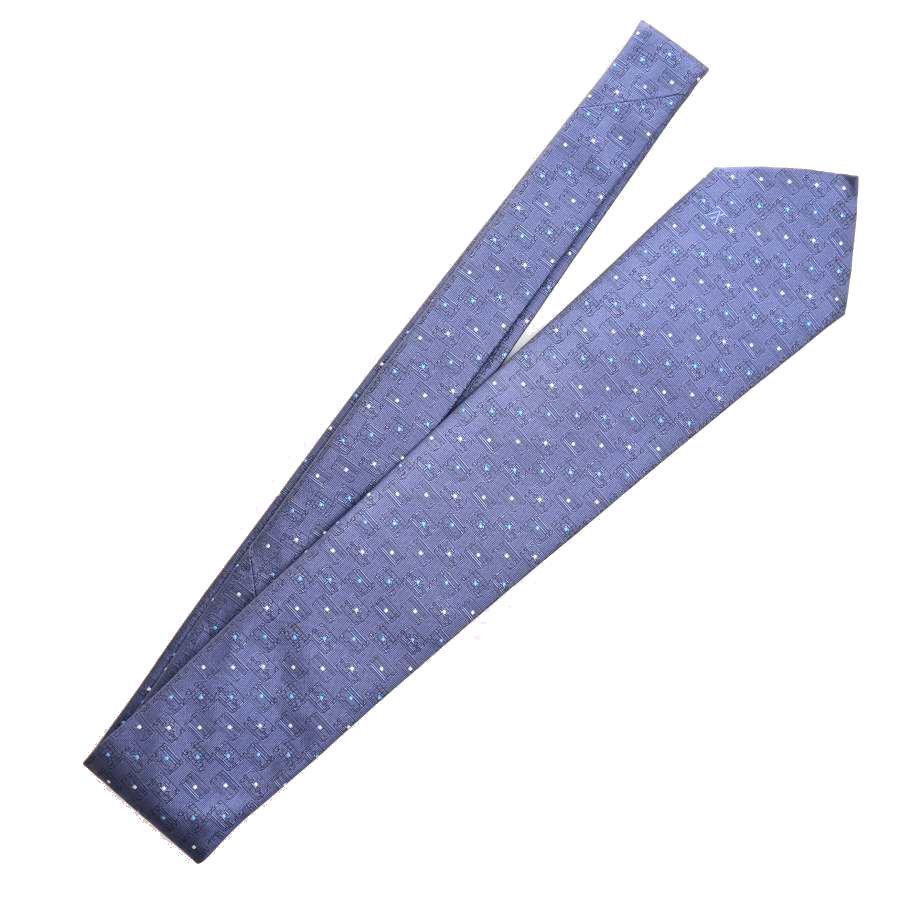 LOUIS VUITTON Cravat Textured Dots Trunk Tie Navy Silk: LOUIS VUITTON Cravat Textured Dots Trunk Tie Navy SilkBrand: Louis Vuitton Type: Cravat Color: Navy Condition: Opened (never used) Model: M71714 Accessories: Box Total Length: 148cm / 58.26'' The BIDH