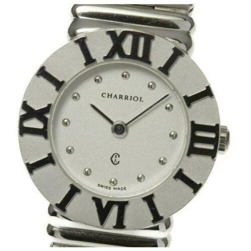 Philippe Charriol Saint-Tropez SV925 Quartz: Philippe Charriol Saint-Tropez SV925 Quartz LadiesSilver Dial Department: women Type: Wristwatch Brand: PHILIPPE CHARRIOL The BIDHAUS Guarantee: All items in this auction are guaranteed authentic and