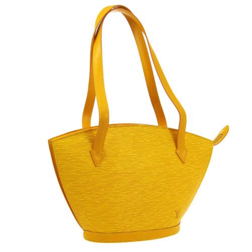 LOUIS VUITTON SAINT JACQUES LONG SHOULDER BAG AS1909: LOUIS VUITTON SAINT JACQUES LONG SHOULDER BAG AS1909 YELLOW EPI M52339 Size: Medium Accents: Logo Model: Epi Country/Region of Manufacture: France Department: Women Style: Tote Handle Style: Shoulder 