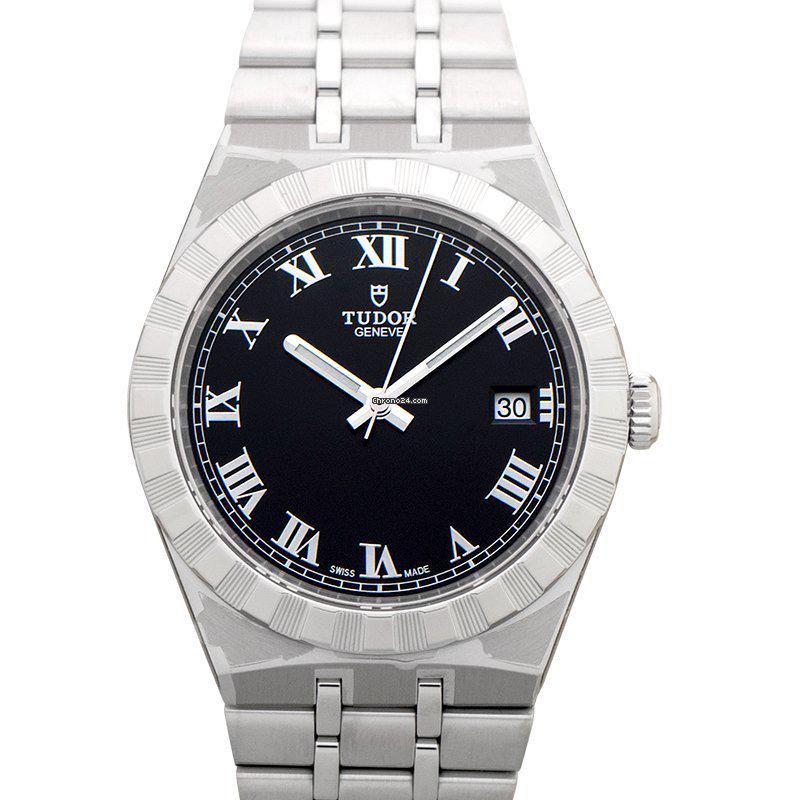 Tudor Royal Steel Automatic Black Dial Unisex Watch -: Tudor Royal Steel Automatic Black Dial Unisex Watch - 28500-0003 Basic Info Brand: Tudor Model: Royal Reference number: 28500-0003 Dealer product code: 21634A Movement: Automatic Case material: Steel 