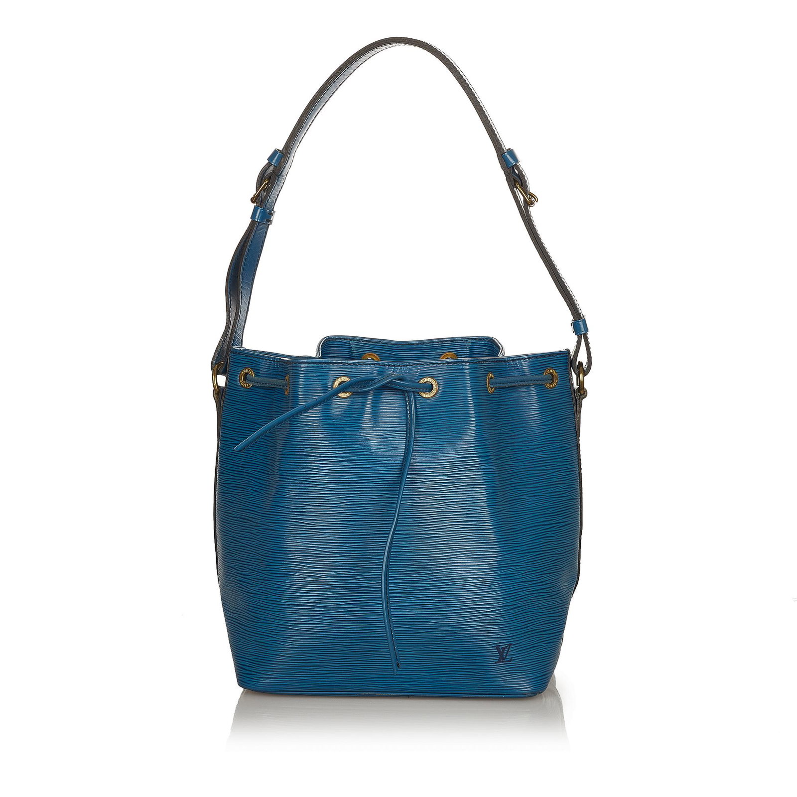 Louis Vuitton Epi Petit Noe: Louis Vuitton Epi Petit Noe The Petit Noe features an epi leather body an adjustable shoulder strap and a drawstring closure. Brand: Louis Vuitton Model: Epi Petit Noe Origin: France Category: Bags Co