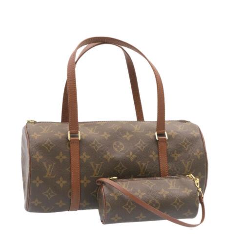 Louis Vuitton Monogram Papillon 30 old model Hand Bag: Louis Vuitton Monogram Papillon 30 old model Hand Bag M51365 LV Brand: LOUIS VUITTON Style: Hand Bag Exterior Material: Monogram Canvas Exterior Color: Monogram Size: See Description Bag Height: 5.9in