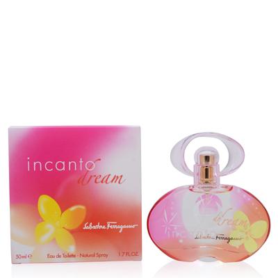 INCANTO DREAM/S. FERRAGAMO EDT SPRAY 1.7 OZ (W): INCANTO DREAM/S. FERRAGAMO EDT SPRAY 1.7 OZ (W) INCANTO DREAM EDT SPRAY 1.7 OZ S. FERRAGAMO The BIDHAUS Guarantee: All items in this auction are guaranteed authentic and come with a 100% money-back gu