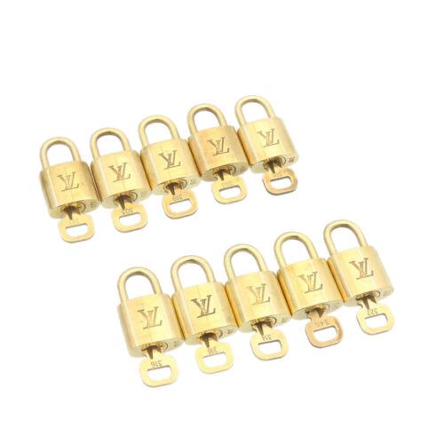 LOUIS VUITTON Padlock 10set Padlock Gold Tone LV (0219L) on Mar 06