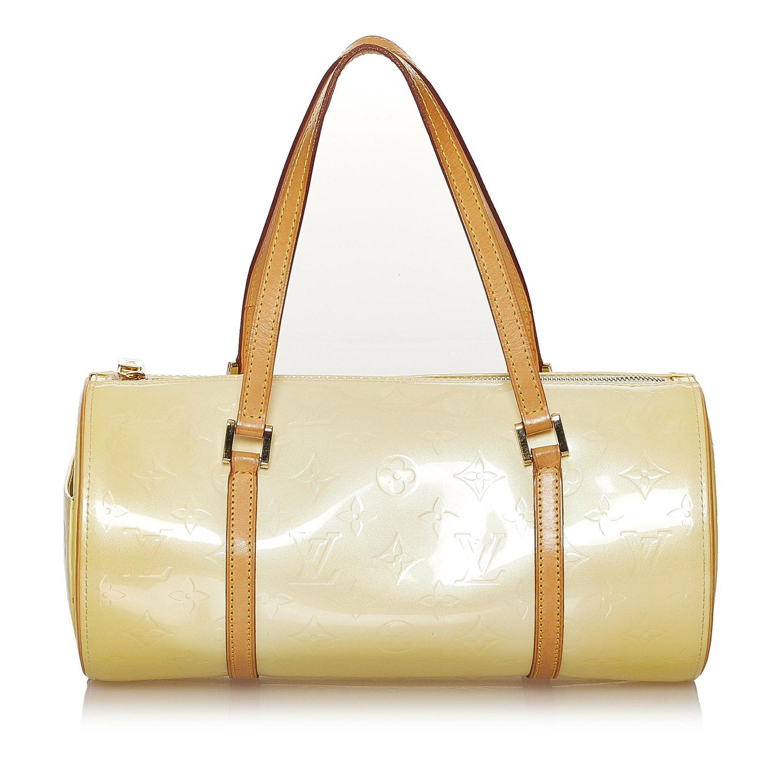 Louis Vuitton Vernis Bedford: Louis Vuitton Vernis Bedford The Bedford features a vernis leather body flat vachetta straps and trim and a top zip closure. Brand: Louis Vuitton Model: Vernis Bedford Origin: France Category: Bags Co