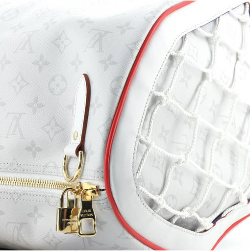 LV x NBA Basketball Keepall Bag Monogram Antarctica Canvas 55