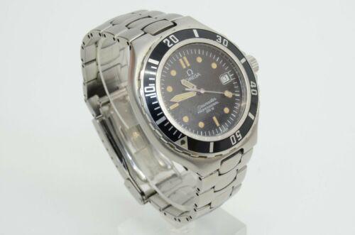 Omega Seamaster Professional 200m Watch 38mm VTG Stainless Steel: Omega Seamaster Professional 200m Watch 38mm VTG Stainless Steel Model: OMEGA Seamaster Professional Department: Men Watch Shape: Round Case Color: Silver Case Material: Stainless Steel Movement: Quar