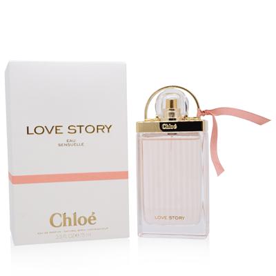 LOVE STORY EAU SENSUELLE/CHLOE EDP SPRAY 2.5 OZ (75 ML) (W): LOVE STORY EAU SENSUELLE/CHLOE EDP SPRAY 2.5 OZ (75 ML) (W) LOVE STORY EAU SENSUELLE EDP SPRAY 2.5 OZ CHLOE The BIDHAUS Guarantee: All items in this auction are guaranteed authentic and come with a 10