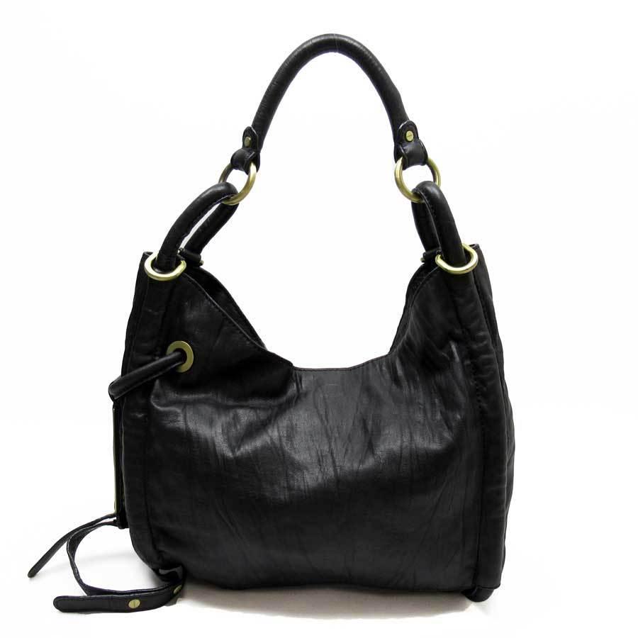 Givenchy GIVENCHY Shoulder Bag Black Gold Leather: Givenchy GIVENCHY Shoulder Bag Black Gold Leather Brand: Givenchy Type: Shoulder bag Material: Leather Leather: Color: Black Gold Closure: Magnet Inner Pocket: Zipper pocket1 Zipper pocket: 1 Size (Hx