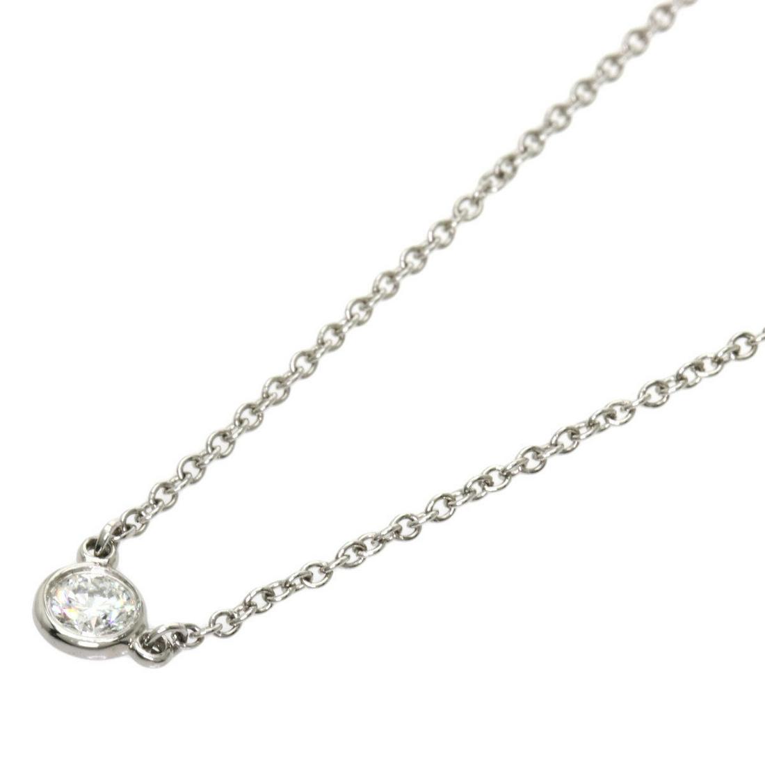 Tiffany by the Yard Necklace Platinum PT950 Ladies TIFFANY & Co