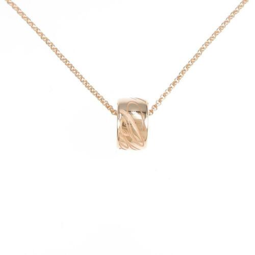 Chopard Chopard Necklace: Chopard Chopard Necklace Brand: Chopard Material: 750PG Gender: Ladies Size: 42cm Accessories: No case No Warranty Card ActualSize: imate size of pendant (H x W) : 11.8mm x 7.0mm The BIDHAUS Guarantee