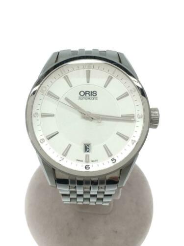 ORIS Self-winding Stainless Steel White Silver Automatic Men's Watch: ORIS Self-winding Stainless Steel White Silver Automatic Men's Watch Brand: Oris Type: Wristwatch Department: Mens The BIDHAUS Guarantee: All items in this auction are guaranteed authentic and come wi