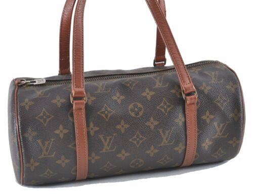 Louis Vuitton Monogram Papillon 30 Hand Bag Old Model LV: Louis Vuitton Monogram Papillon 30 Hand Bag Old Model LV Brand: Louis Vuitton Exterior Material: Monogram Canvas Style: Hand Bag Department: Women Exterior Color: Brown Bag Height: 5.5inches(14cm) Bag