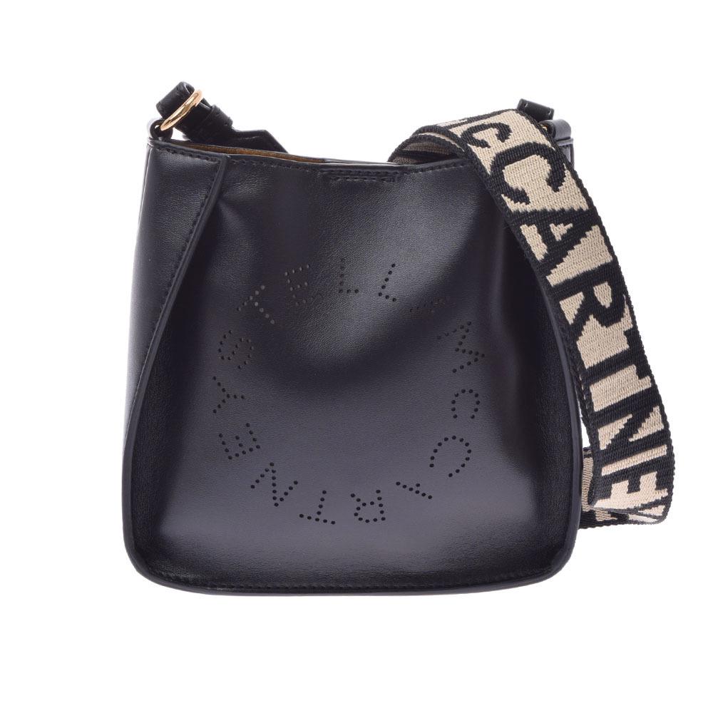 STELLA MCCARTNEY Punching Black 700265 Women's Leather Shoulder Bag: STELLA MCCARTNEY Punching Black 700265 Women's Leather Shoulder Bag Brand: Stella McCartney Type: Shoulder bag Gender: Men Women Material: Leather Leather: Color: Black Hardware Color: Gold Closure: M