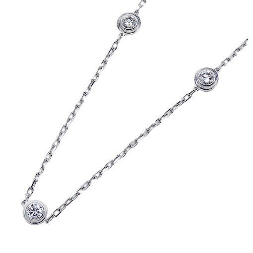 Cartier Necklace Women's 8P Diamond 750WG White Gold Diaman Leger: Cartier Necklace Women's 8P Diamond 750WG White Gold Diaman Leger Brand: Cartier Necklace Type: Necklace Gender: Women Material: White gold (18K) Color: White gold Stone: Diamond Weight: 4g / 0.14oz. 