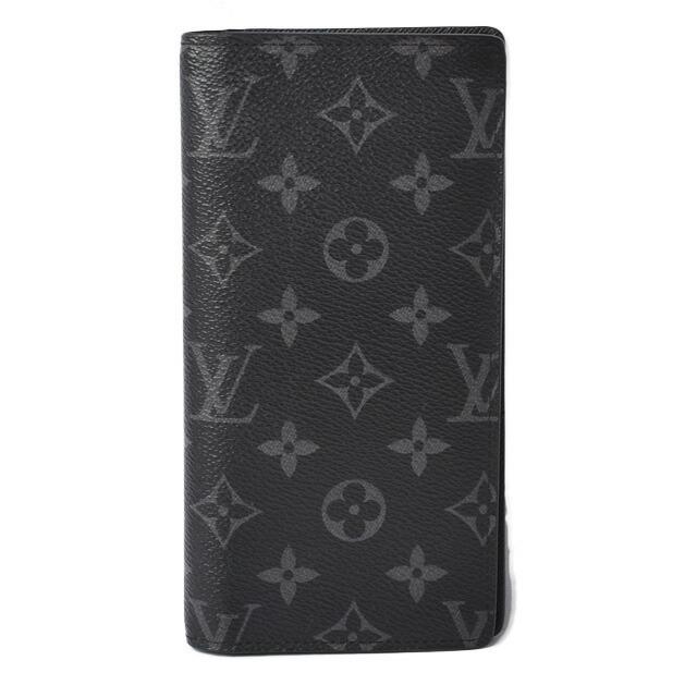 Louis Vuitton LOUIS VUITTON Long Wallet Portofeuil Brother Monogram Eclipse M61697: Louis Vuitton LOUIS VUITTON Long Wallet Portofeuil Brother Monogram Eclipse M61697 Brand: Louis Vuitton Model: M61697 Country of Origin: France Type: Coin purse/coin case Gender: Men Material: Monogra