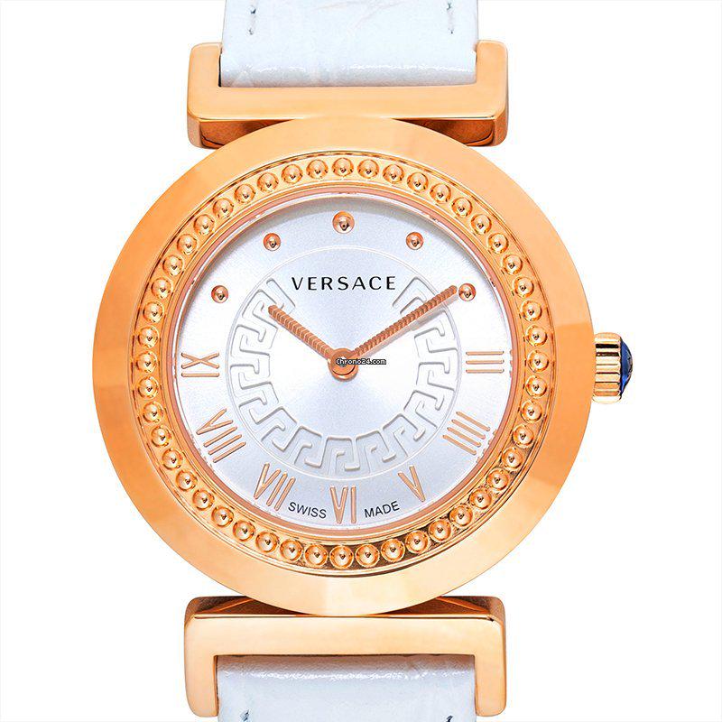 Versace Vanity ladies watch 35 mm - P5Q80D001S001: Versace Vanity ladies watch 35 mm - P5Q80D001S001 Brand: Versace Dealer product code: 29895A Year of production: Unknown Condition: New (Brand new without any signs of wear) The BIDHAUS Guarantee: All