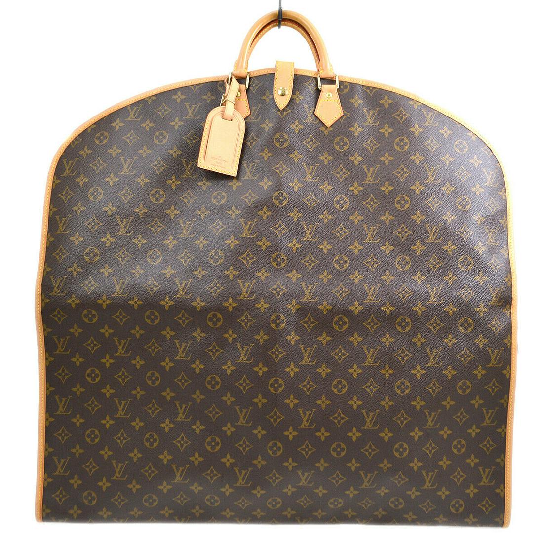 LOUIS VUITTON HOUSSE PORTE HABITS GARMENT COVER MONOGRAM M23400 SP0011: LOUIS VUITTON HOUSSE PORTE HABITS GARMENT COVER MONOGRAM M23400 SP0011 Gender: Adult Unisex Country/Region of Manufacture: France Style: Garment Cover Decade: 2000s Material: Monogram canvas Color: Br