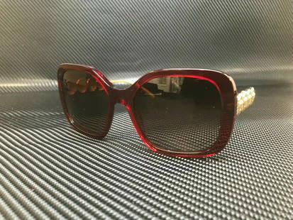 VERSACE VE4375 388 13 Transparent Red Square Women's 53 mm: VERSACE VE4375 388 13 Transparent Red Square Women's 53 mm Department: Teens Style: Square Type: Sunglasses Brand: Versace Frame Color: Red Condition: New with tags: A brand-new, unused, and unworn