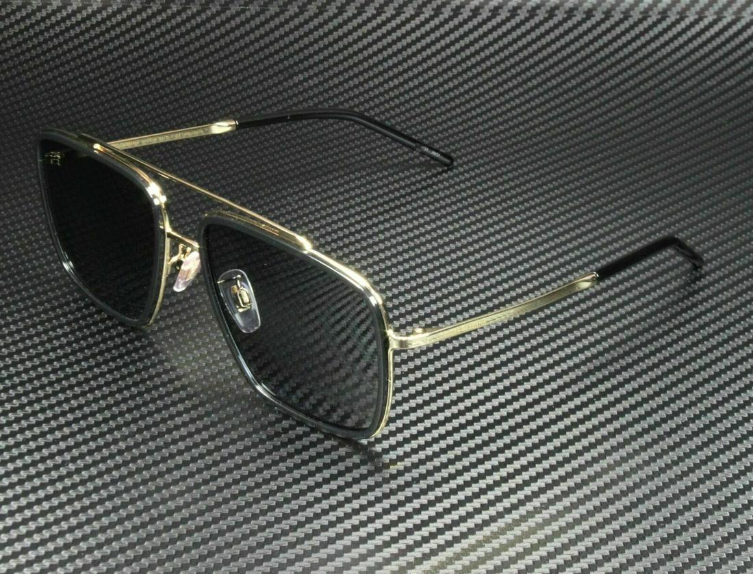 DOLCE & GABBANA DG2220 02 81 Gold Rectangle Square Men's 57 mm: DOLCE & GABBANA DG2220 02 81 Gold Rectangle Square Men's 57 mm Brand: Dolce & Gabbana Type: Sunglasses Department: Men Frame Color: Black Condition: New with tags: A brand-new, unused, and unworn item