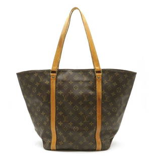 LOUIS VUITTON Monogram Sack Tote Bag Shoulder Semi-shoulder M51108: LOUIS VUITTON Monogram Sack Tote Bag Shoulder Semi-shoulder M51108 Brand: Louis Vuitton Line: Monogram Type: Shoulder bag Tote bag Material: Monogram Monogram: Size (HxWxD): 34cm x 50cm x