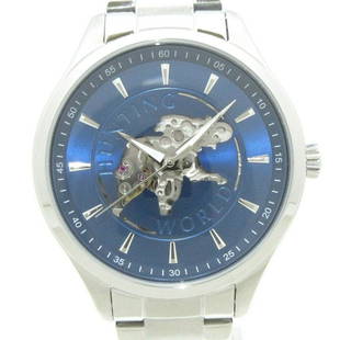 HUNTING WORLD Horizon HW502 Silver SS Mens Wrist: HUNTING WORLD Horizon HW502 Silver SS Mens Wrist Brand: HUNTING WORLD Style: Wrist Watch Color: Silver Blue Material: SS(Stainless Steel) Model Number: HW502 Product Name: Horizon Department: Men