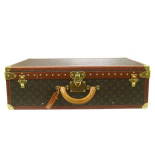 LOUIS VUITTON ALZER 70 TRUNK HARD CASE BAG 929285 MONOGRAM M21226: LOUIS VUITTON ALZER 70 TRUNK HARD CASE BAG 929285 MONOGRAM M21226 Size: Extra Large Accents: Logo Model: LOUIS VUITTON ALZER 70 Country/Region of Manufacture: France Department: Women Style: Trunk