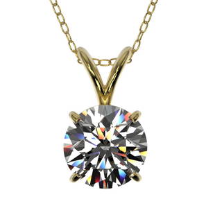 1.07 ctw Certified Quality Diamond Necklace 10k Yellow Gold: 1.07 ctw Certified Quality Diamond Necklace 10k Yellow Gold 1.07 ctw Certified Quality Diamond Necklace 10k Yellow Gold Designer Brand Luxury Jewelrymade in the USA Suggested Retail Price: $9450