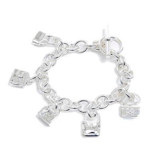 Hermes Amulet 5 Bracelet Bag x Silver SV925
